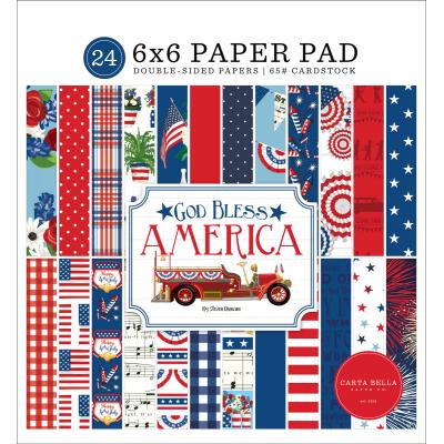 Carta Bella God Bless America Designpapier - Paper Pad